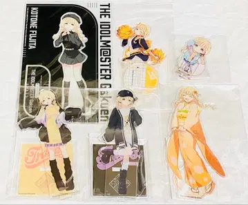 학원 아이돌 마스터 후지타 코토네 아크릴 스탠드 6개 세트
