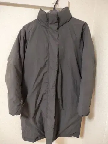 MUJI 블랙 다운 자켓 S