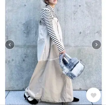 리메이크풍 아야코르 오버롤 스커트