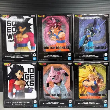 드래곤볼 피규어 6체 세트