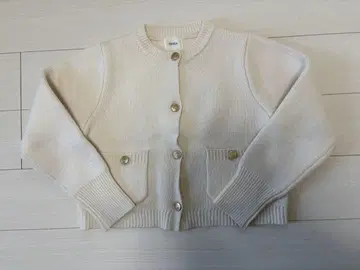 OHGA 골드 버튼 스웨터