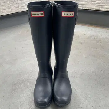 [새상품급] HUNTER 오리지널 톨 레인부츠 네이비 23~23.5cm