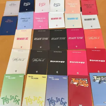 TWICE 한국 앨범 구매 혜택 트레이딩 카드 혜택 최초 한정