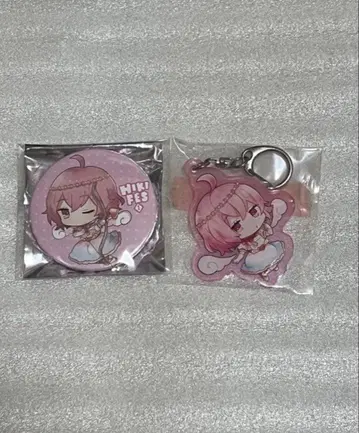 nqrse 천사 캔뱃지 아크릴 키링