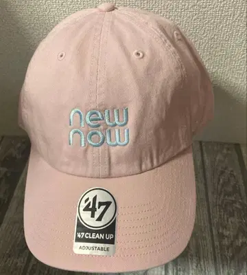 newnow 에이쿠라 나나 뉴나우 핑크 캡 모자