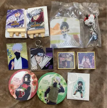 NARUTO 우치하 이타치 하타케 카카시 코스터 키링 피규어