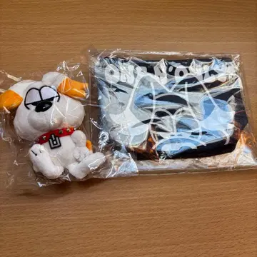 ONE N' ONLY 원엔 스왓쿤 봉제 인형 데님 파우치