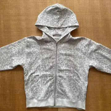 FUTURE ARCHIVE / EMBLEM ZIP HOODIE 레오파드