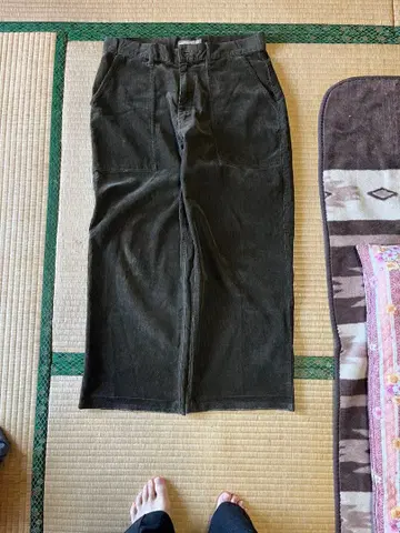 코듀로이 베이커 팬츠 90s