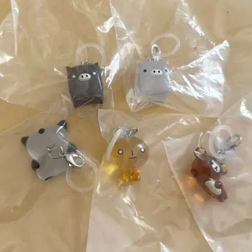 가챠 산엑스 메지루시 액세서리 마스코트 참 세미 컴프