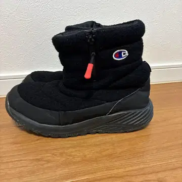 Champion 플리스 부츠 블랙