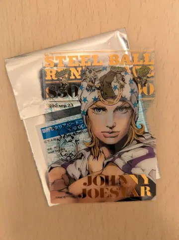 [ 당일 발송 ] 죠죠 캐러밴 판매 금박 클리어 카드 죠니 죠스타 1장