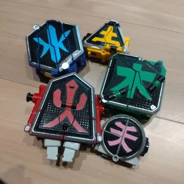 사무라이전대 신켄저 오리가미 5체 세트 신켄오 로봇