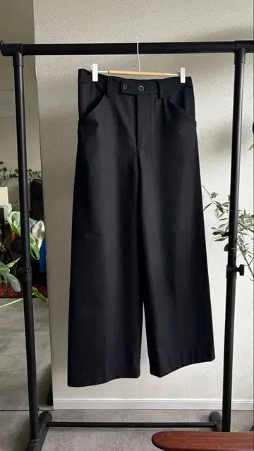 SUNSEA 테케테케 팬츠 울 와이드 팬츠 사이즈 2 블랙