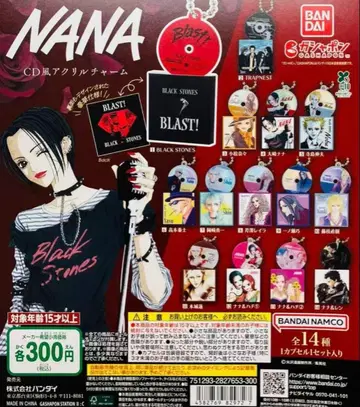 새상품 NANA 야자와 아이 CD풍 아크릴 참 컴플리트 전 종류