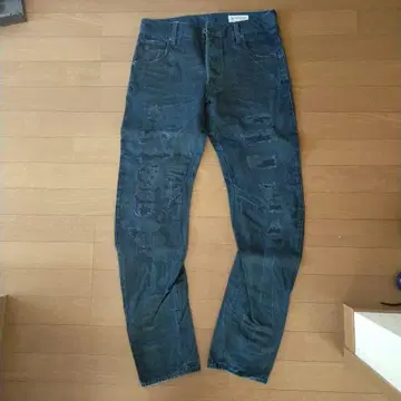 지스타로우 DENIM ARC 3D SLIM 데미지 데님