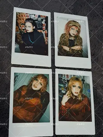 CHAQLA. kai 과거 폴라로이드 4장 세트 V계 밴딩