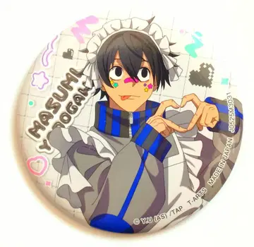 [즉시 완판/요도가와 마스미] 애니메이션 도겐안키 캔뱃지 저지 메이드