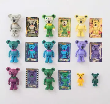 GRATEFUL DEAD 댄싱 베어 8체 세트 덤 포함