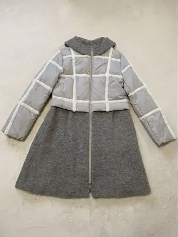 [ 새상품급 ] 알바체즈 albachez 패딩 울 롱 코트
