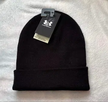 언더 아머 니트 모자 블랙