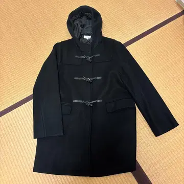더플 코트 블랙 새상품급