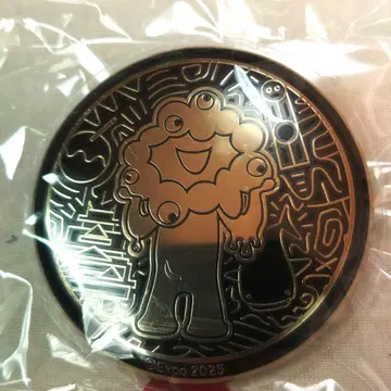 Expo 2025 메탈 아트 배지 미사용