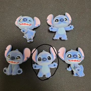 스티치 미니 플로키 5체 세트