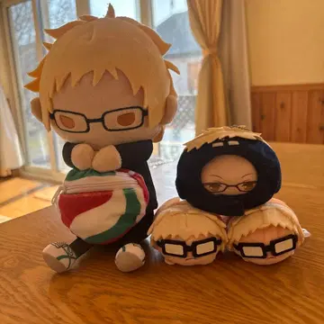 하이큐 츠키시마 케이 봉제 인형 4개 세트