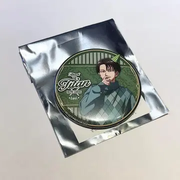 진격의 거인 프린스 호텔 콜라보 특전 캔뱃지 리바이