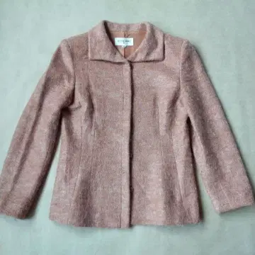 HANAEMORI 핑크 테일러드 자켓