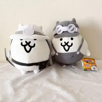 냥코 대전쟁 가마트토&오토토 봉제 인형 2종 세트