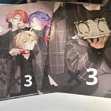 18TRIP spoon 특전 클리어 파일 A2 포스터 3장 세트