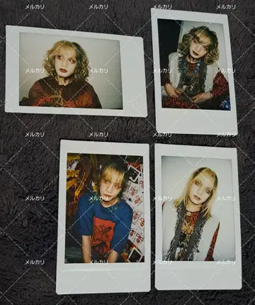 CHAQLA. kai 과거 폴라로이드 4장 세트 V계 밴딩