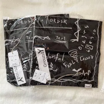 미개봉 새상품 GroundY x 7ORDER 반다나 스카프 2개 세트