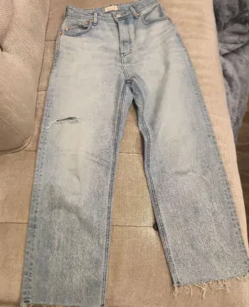 YANUK x 아야카네코 스트레이트 데님