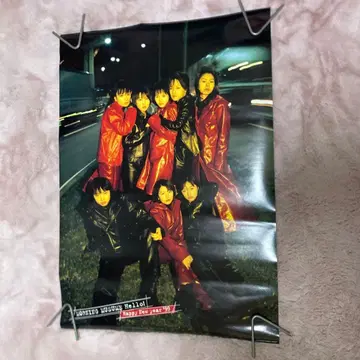 [ 미사용 ] 모닝구 무스메 포스터 1999 해피 뉴 이어