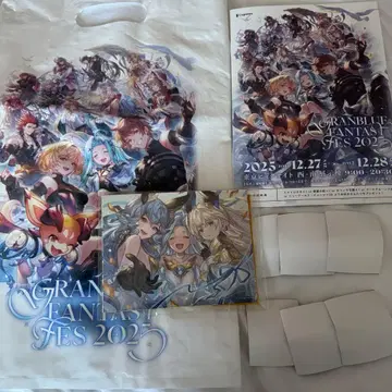 그랑블루 페스티벌 리플렛 등