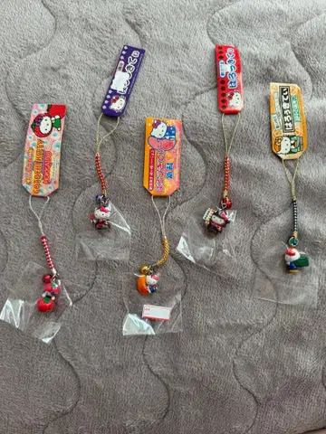 지역 한정 키티 5종 세트