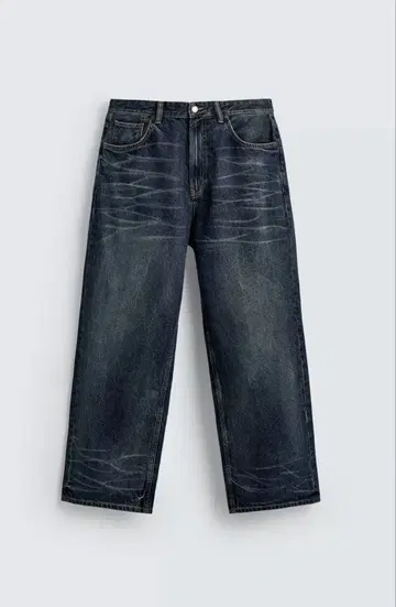 자라 배기 핏 데님 팬츠