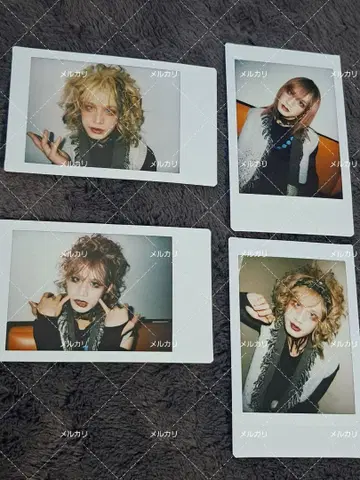 CHAQLA. kai 과거 폴라로이드 4장 세트 V계 밴딩