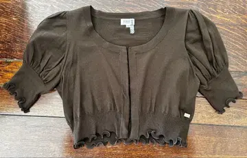 FOXEE BOUTIQUE 다크 브라운 가디건 40