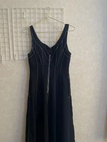 [ snidel ] 스티치 코르셋 라이크 점프 스커트