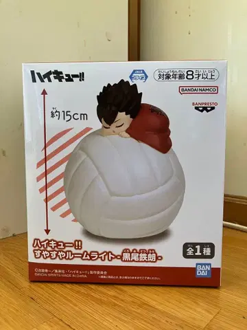 하이큐!! 스야스야 룸 라이트 쿠로오 테츠로 약 15cm