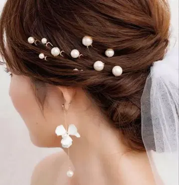 ANNAN WEDDING 브라이덜 귀찌 플라워 모티브