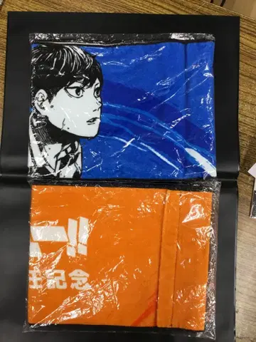 하이큐 센다이시 체육관 한정판 머플러 타월 히나타 카게야마