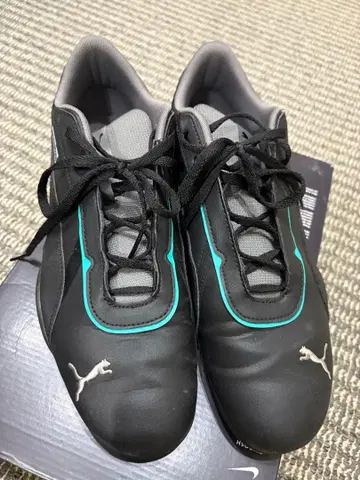 Puma 블랙/터콰이즈 스니커즈