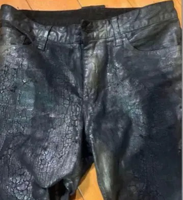 hyde 착용 계열 LGB 코팅 데님 ifsixwasnine 라르크