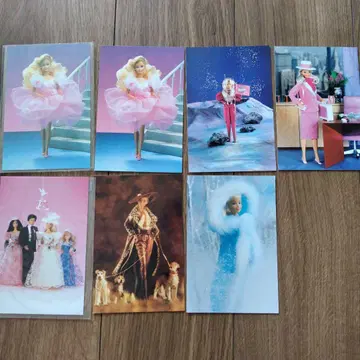 바비 인형 엽서 8장 세트