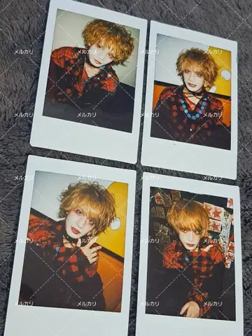 CHAQLA. kai 과거 폴라로이드 4장 세트 V계 밴딩